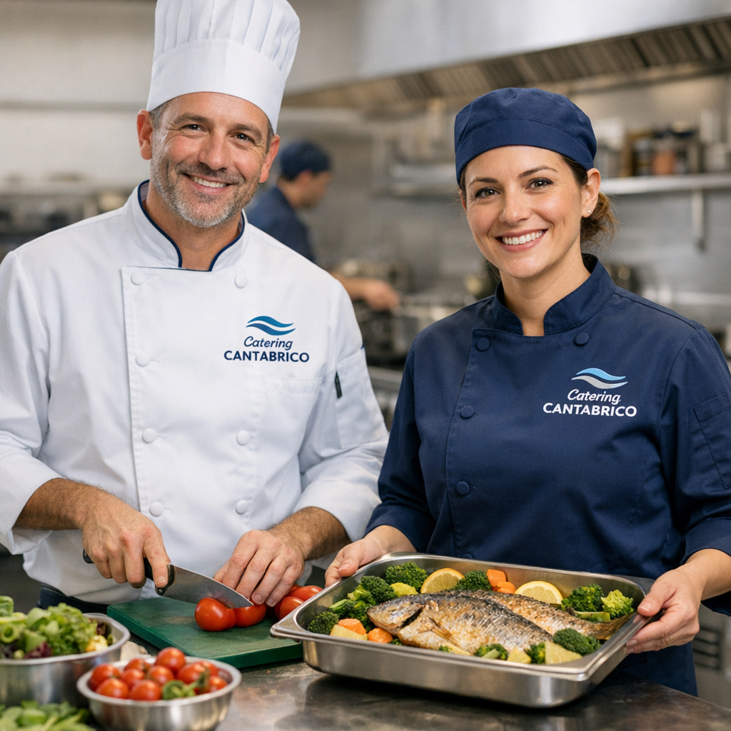 comida saludable en catering cantabrico