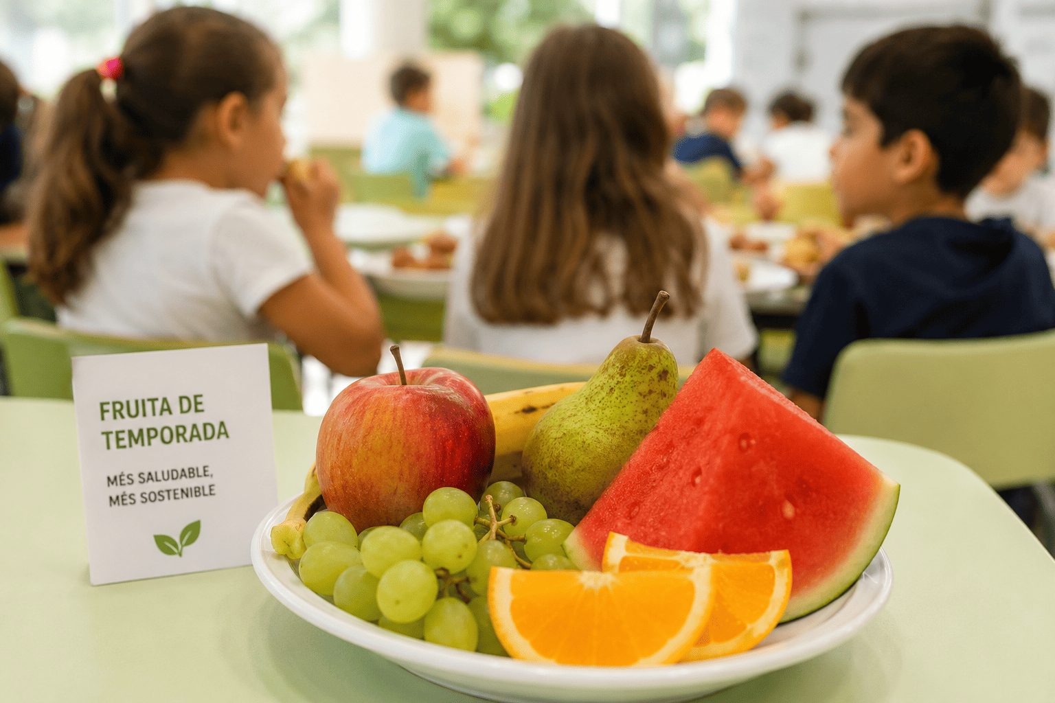 La importància d’introduir fruita de temporada als menjadors escolars