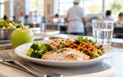 comida saludable para colegios